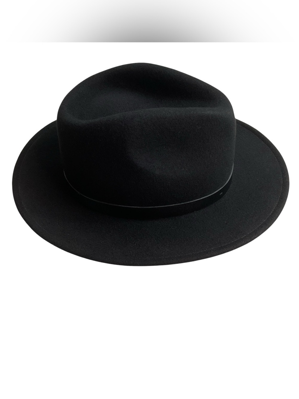 Brixton “MESSER” Black Felt Fedora hat with Branded Interior Size S